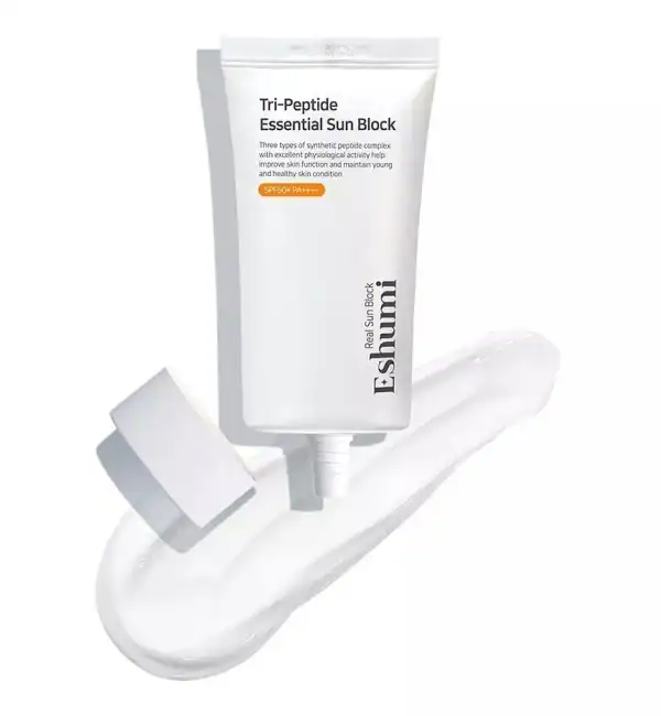 Eshumi Tri-peptide Essential Sun Block SPF50+ PA++++ 70g.